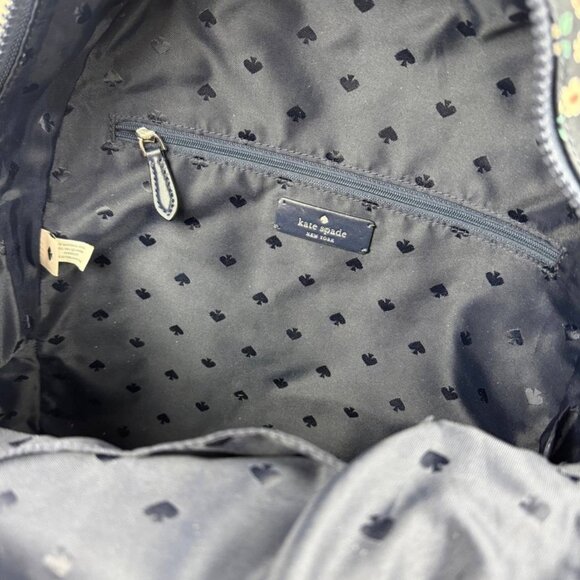 Kate Spade Navy Floral Backpack